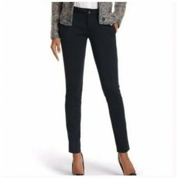 CAbi Black Capote Ponte Knit Trouser Pant Style 3107 Size 4 - Picture 1 of 7